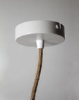 Natural Linen Pendant Light - Small or Large