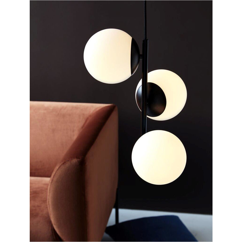 The Ward Opaque Pendant | Brass or Black