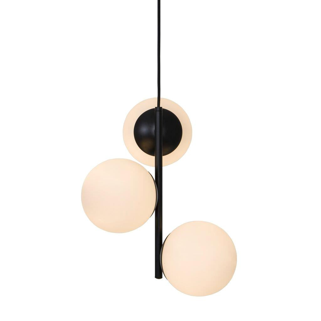 The Ward Opaque Pendant | Brass or Black