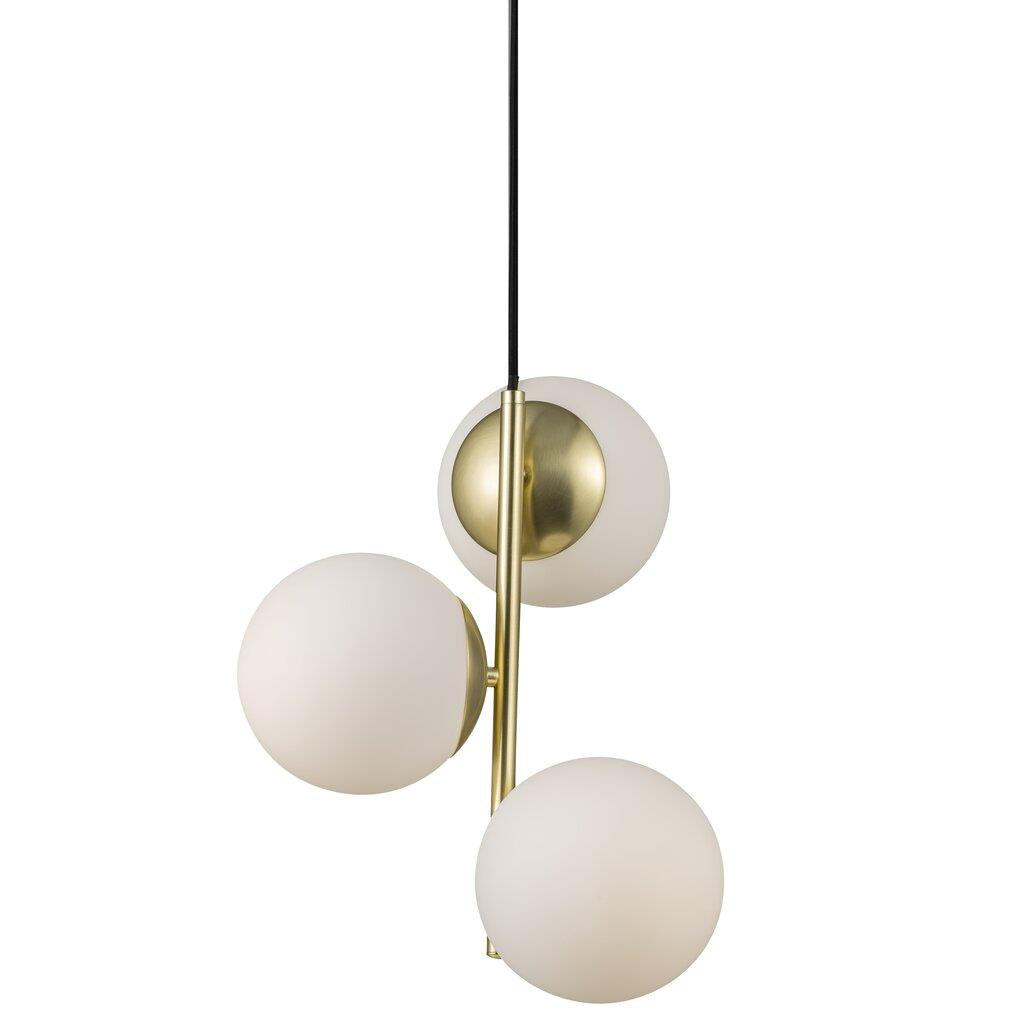 The Ward Opaque Pendant | Brass or Black