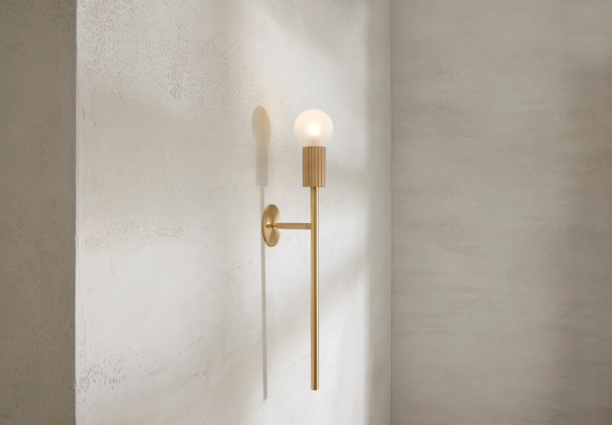 Wall light holder outlet design