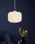 Milly 30 Pendant | White or Brass