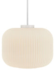 Milly 30 Pendant | White or Brass