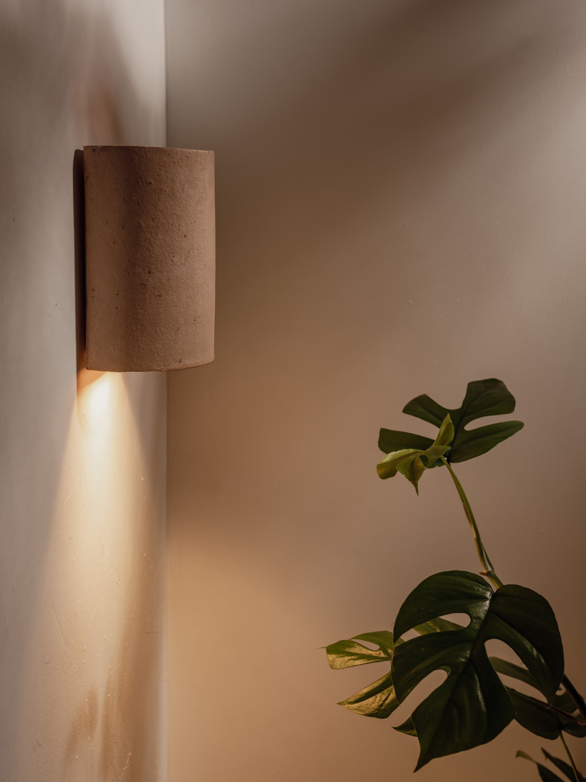 Interior Handmade Ceramic Wall Light - Nudie | Short