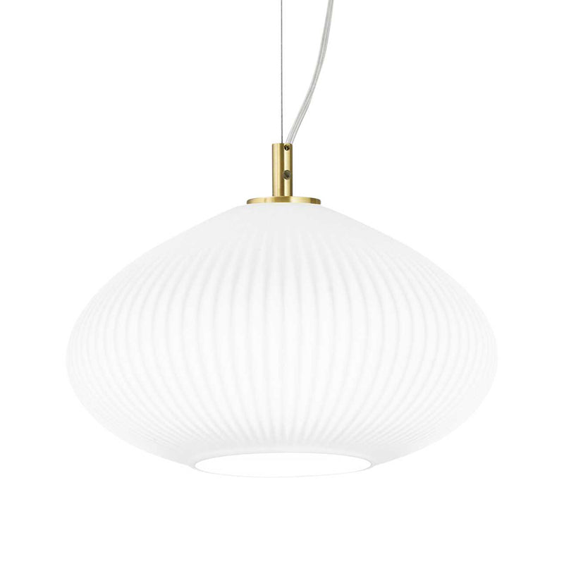 Pleat Glass Pendant | Small, Medium or Large