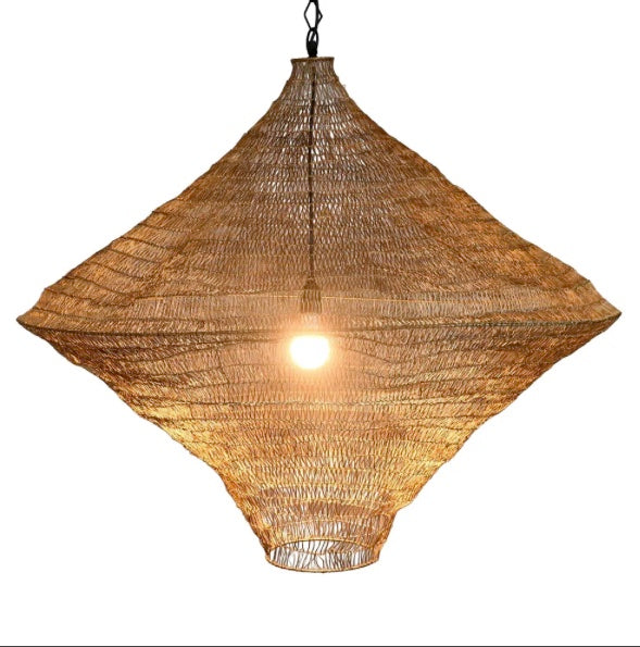 Mesh Ceiling Pendant | Brass or Black