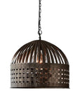 Woven Iron Pendant | Antique Black, Rust or Antique White