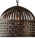 Woven Iron Pendant | Antique Black, Rust or Antique White