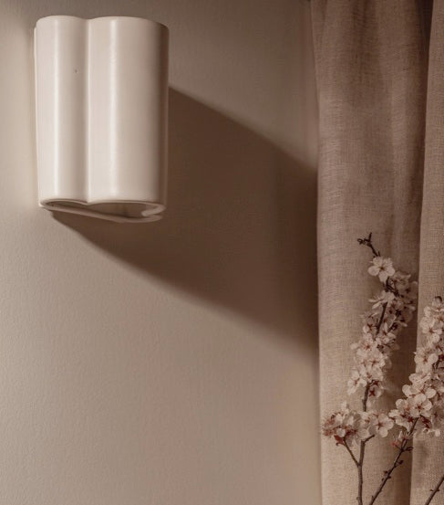 Interior and Exterior Cloud | Ceramic Wall Light