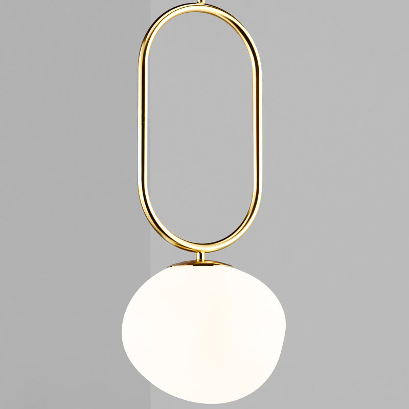 Shana Pendant Glass/Brass