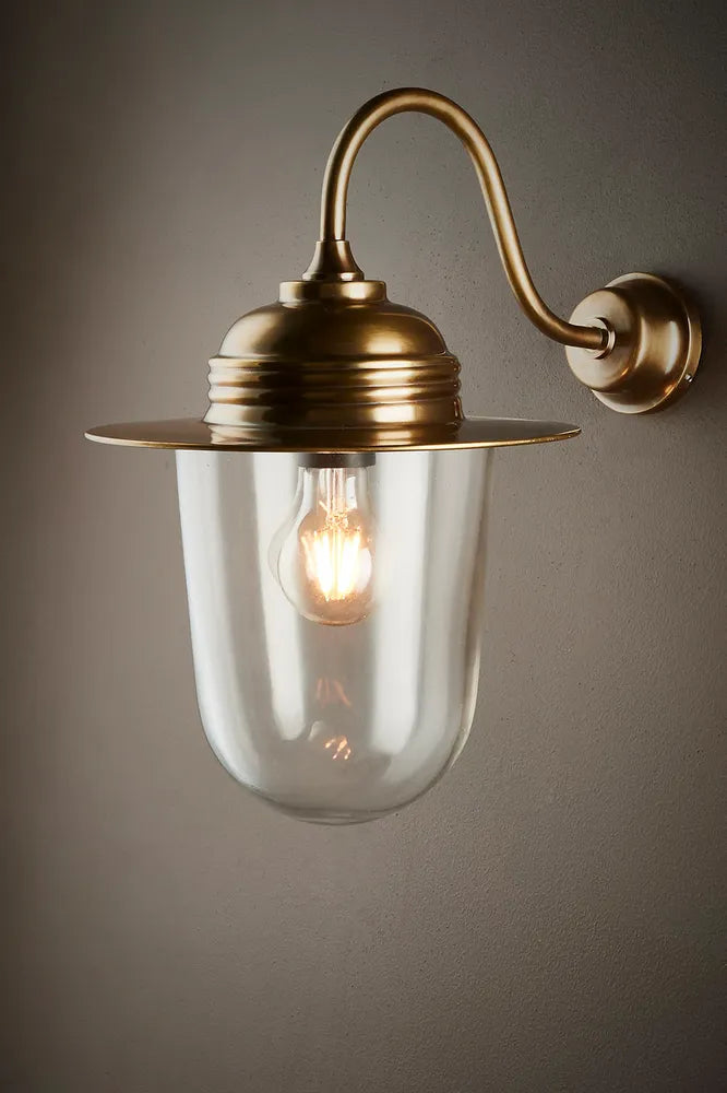 The Sydney Wall Light | Brass or Silver