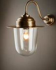 The Sydney Wall Light | Brass or Silver