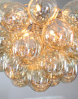 Glass Ball Chandelier