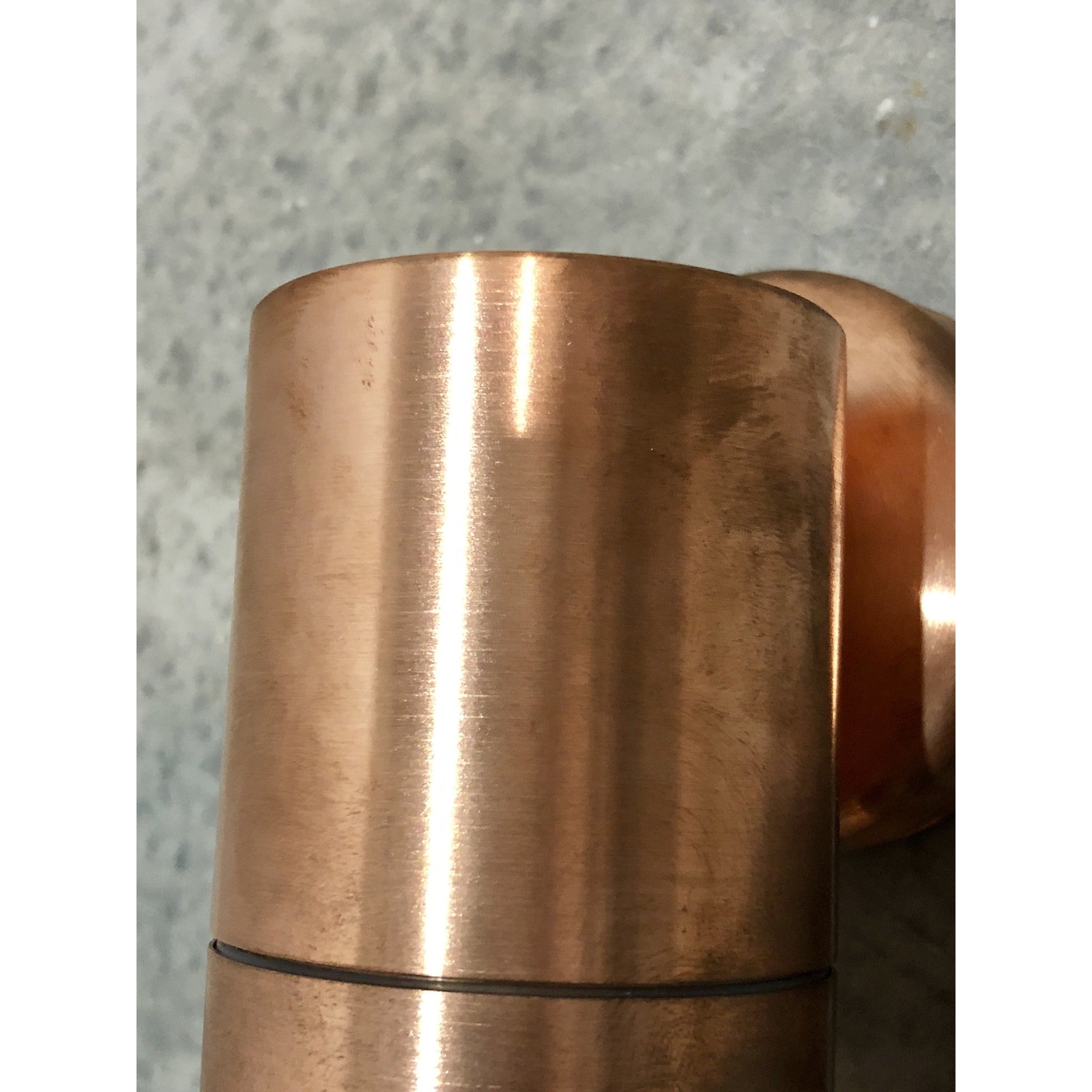 Solid Copper Wall Light- Down facing